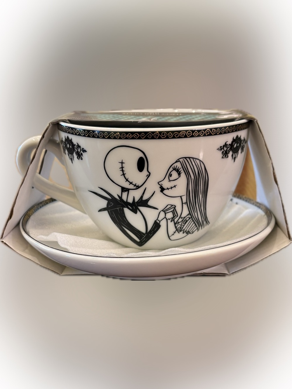 Nightmare before Christmas cup and saucer